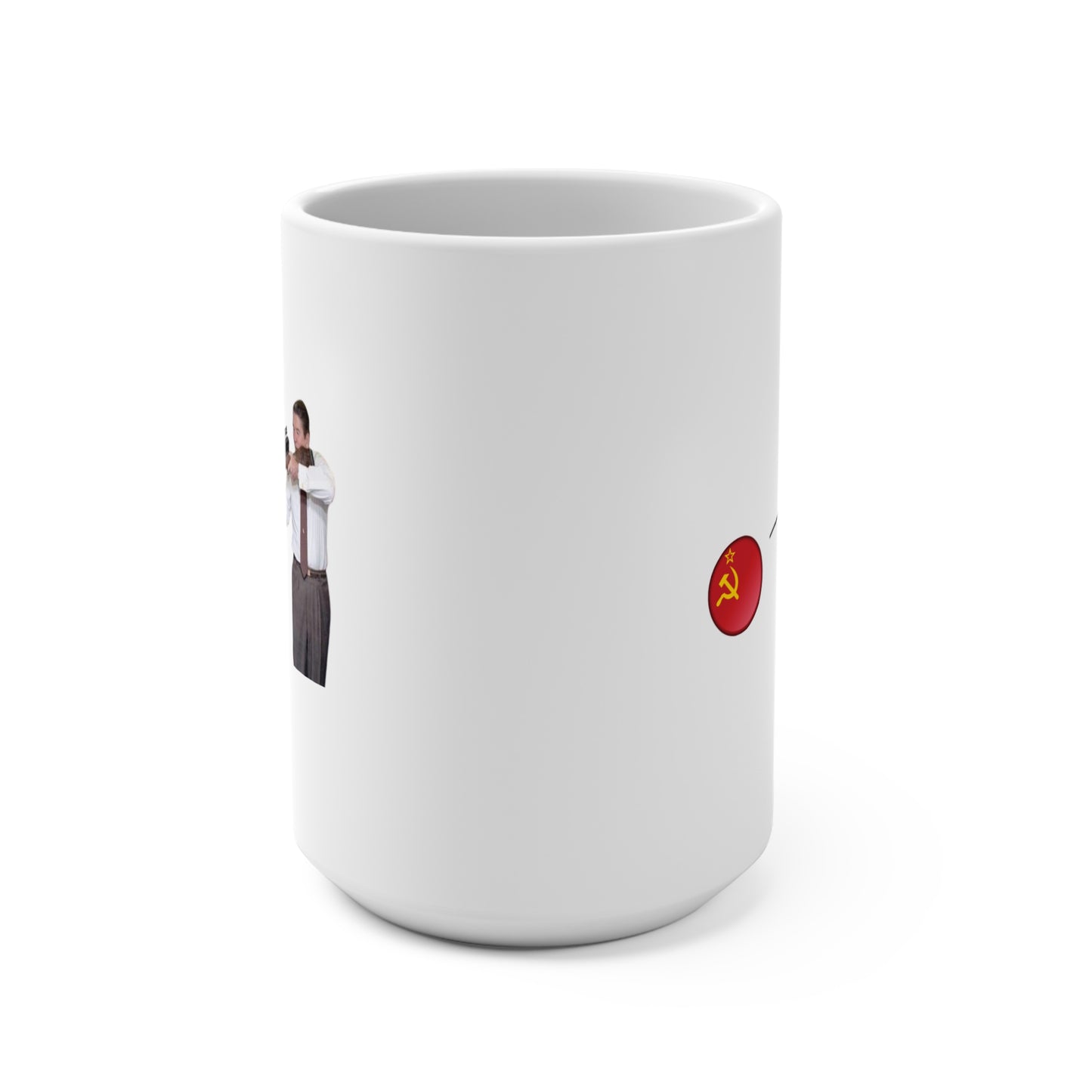 Ronnie on Target 15oz Mug (White)