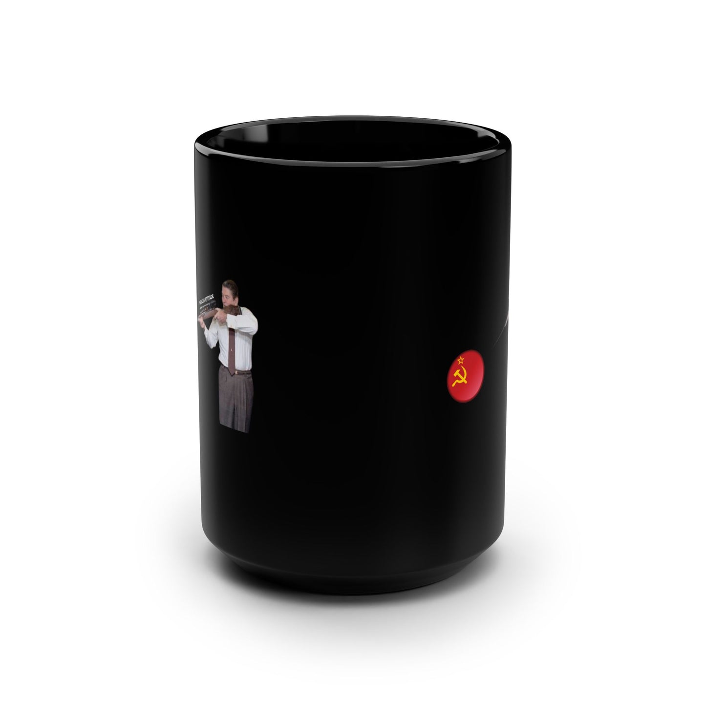 Ronnie On Target 15oz Mug (Black)