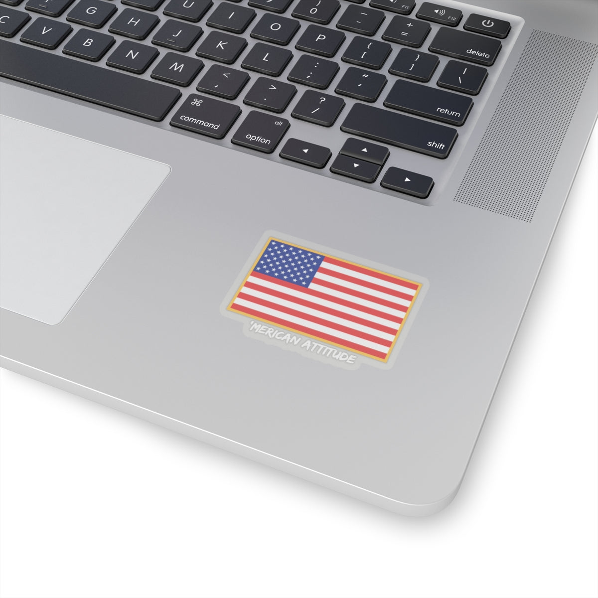 Old Glory Sticker (White)