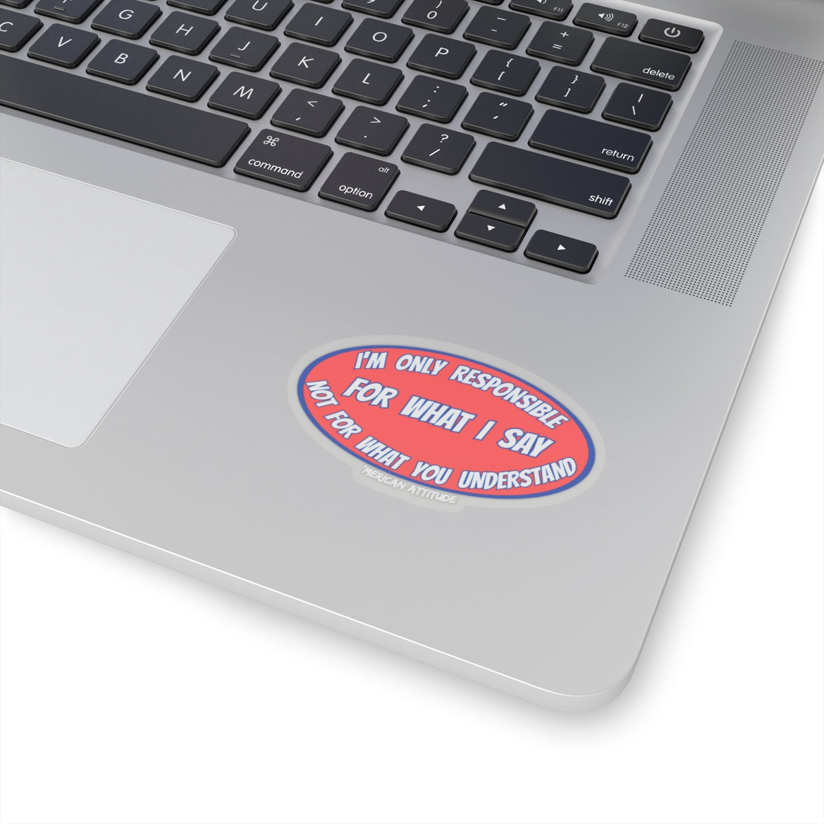 Responsible Sticker (White)