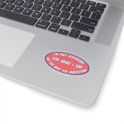 Responsible Sticker (White)
