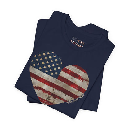 The Flag Is In Your Heart T-Shirt (Unisex)