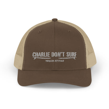 Charlie Don't Surf Snapback 1