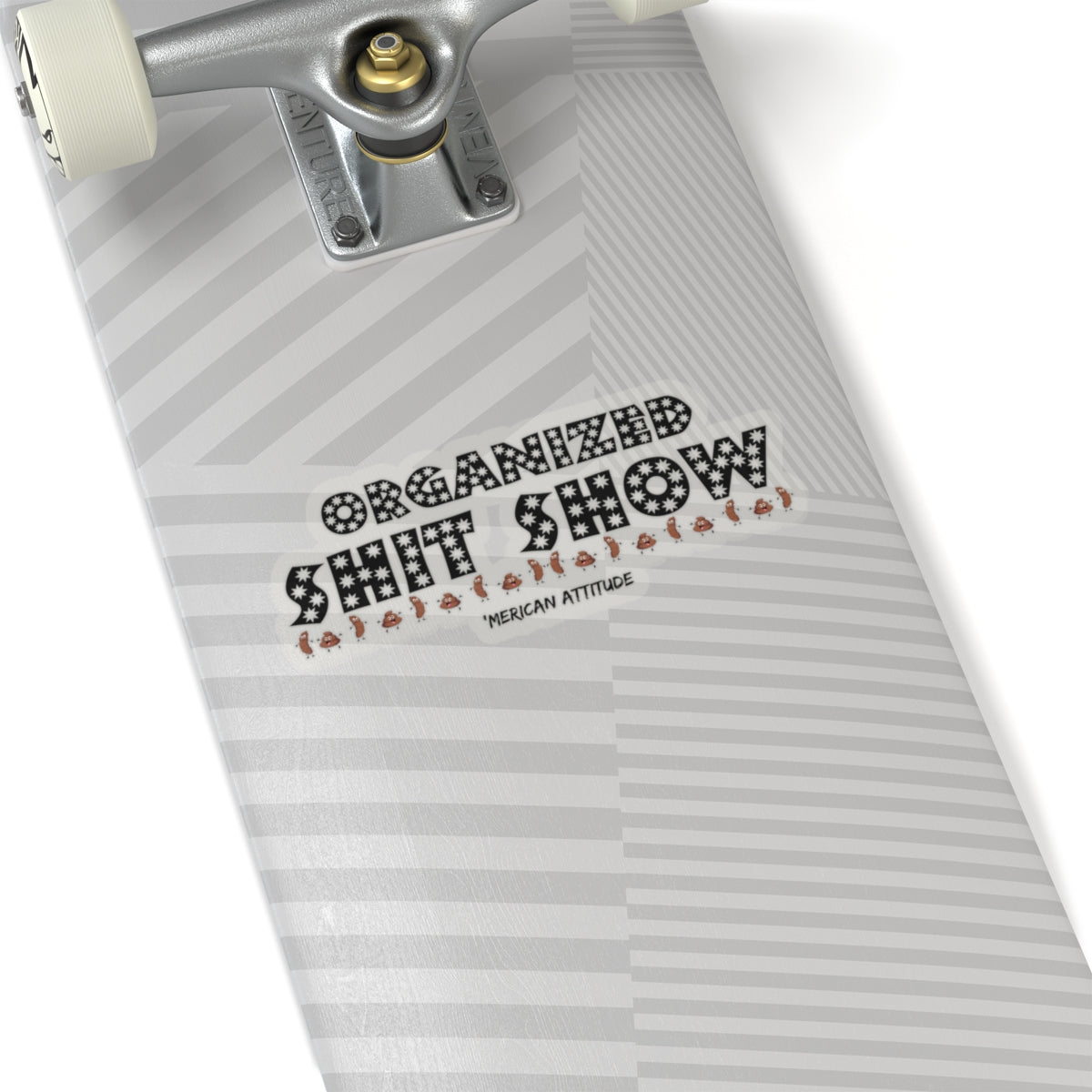 Organized Shit Show Sticker (Black)