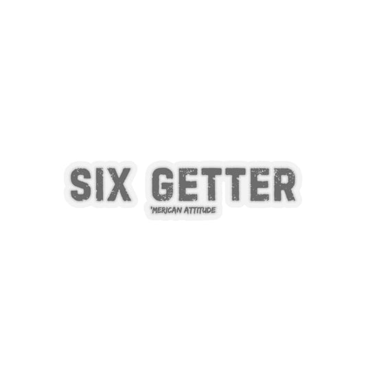 Six Getter Sticker (Black)