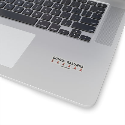 Gunga Galunga Sticker (Black)