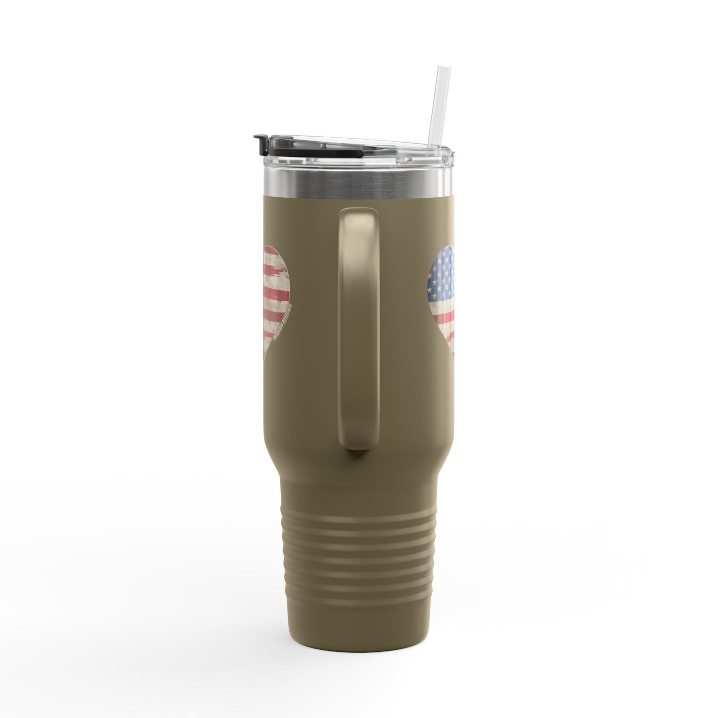 The Flag Is In Your Heart Tumbler (40oz)