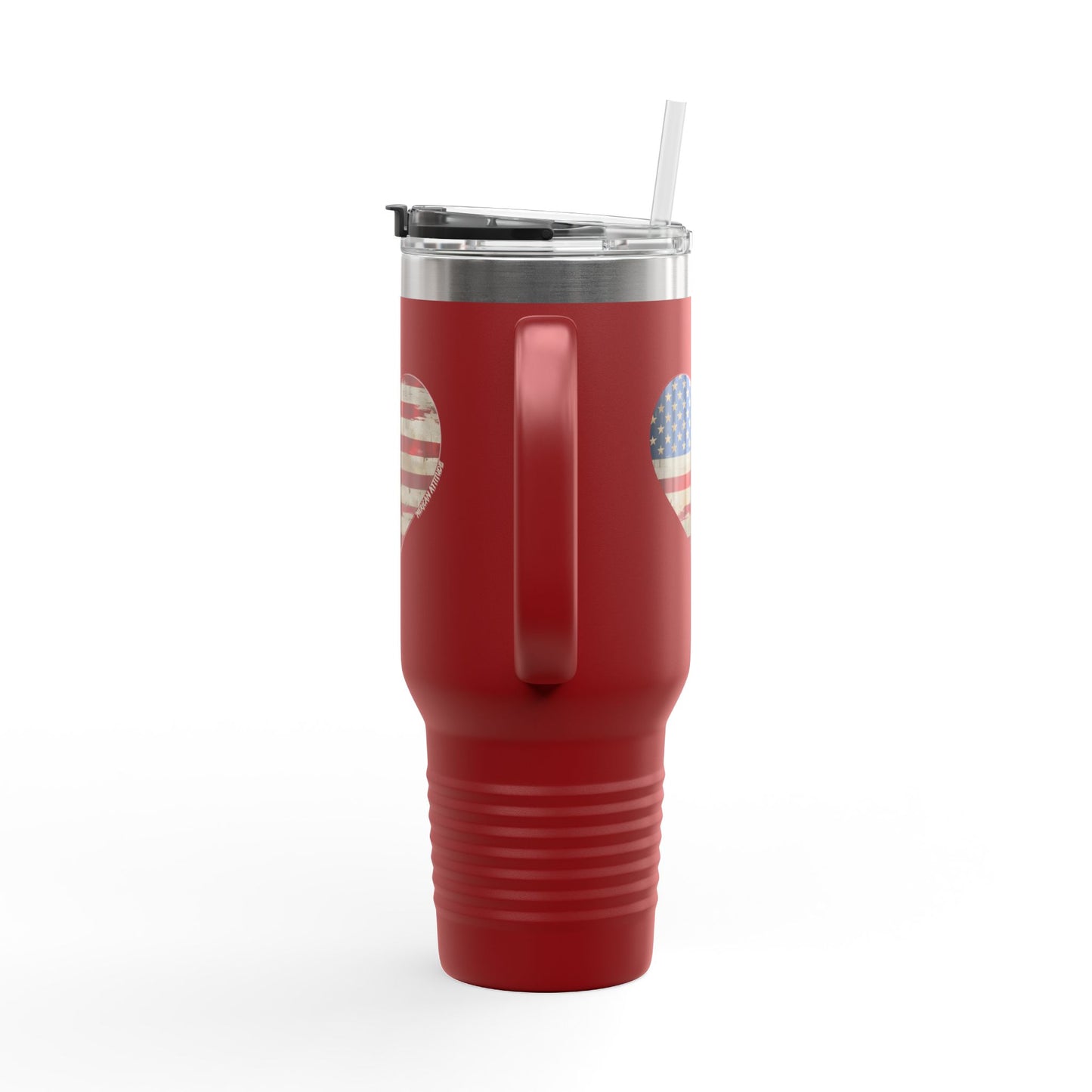 The Flag Is In Your Heart Tumbler (40oz)