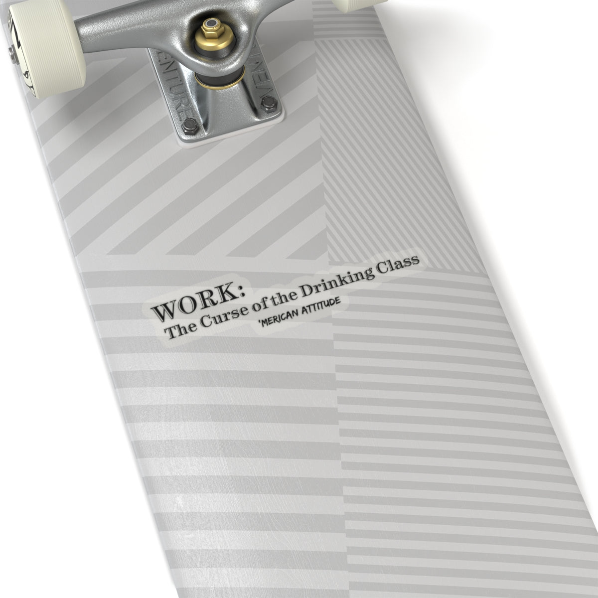 Work: The Curse Sticker (Black)