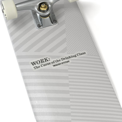 Work: The Curse Sticker (Black)