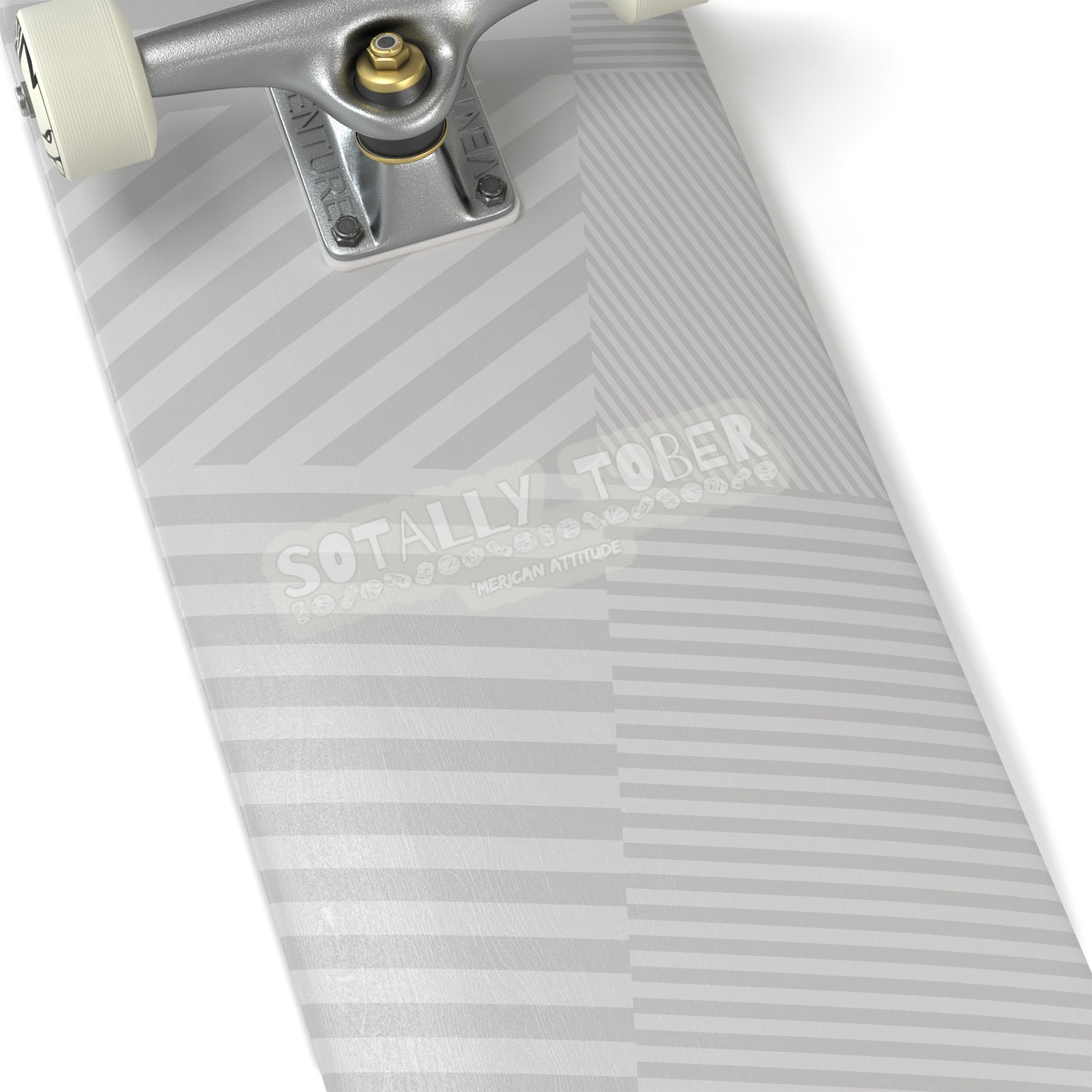 Sotally Tober Sticker (White)