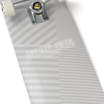 Sotally Tober Sticker (White)