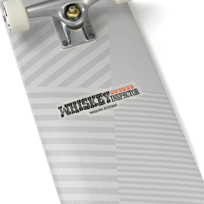 Whiskey Inspector Sticker (Black)
