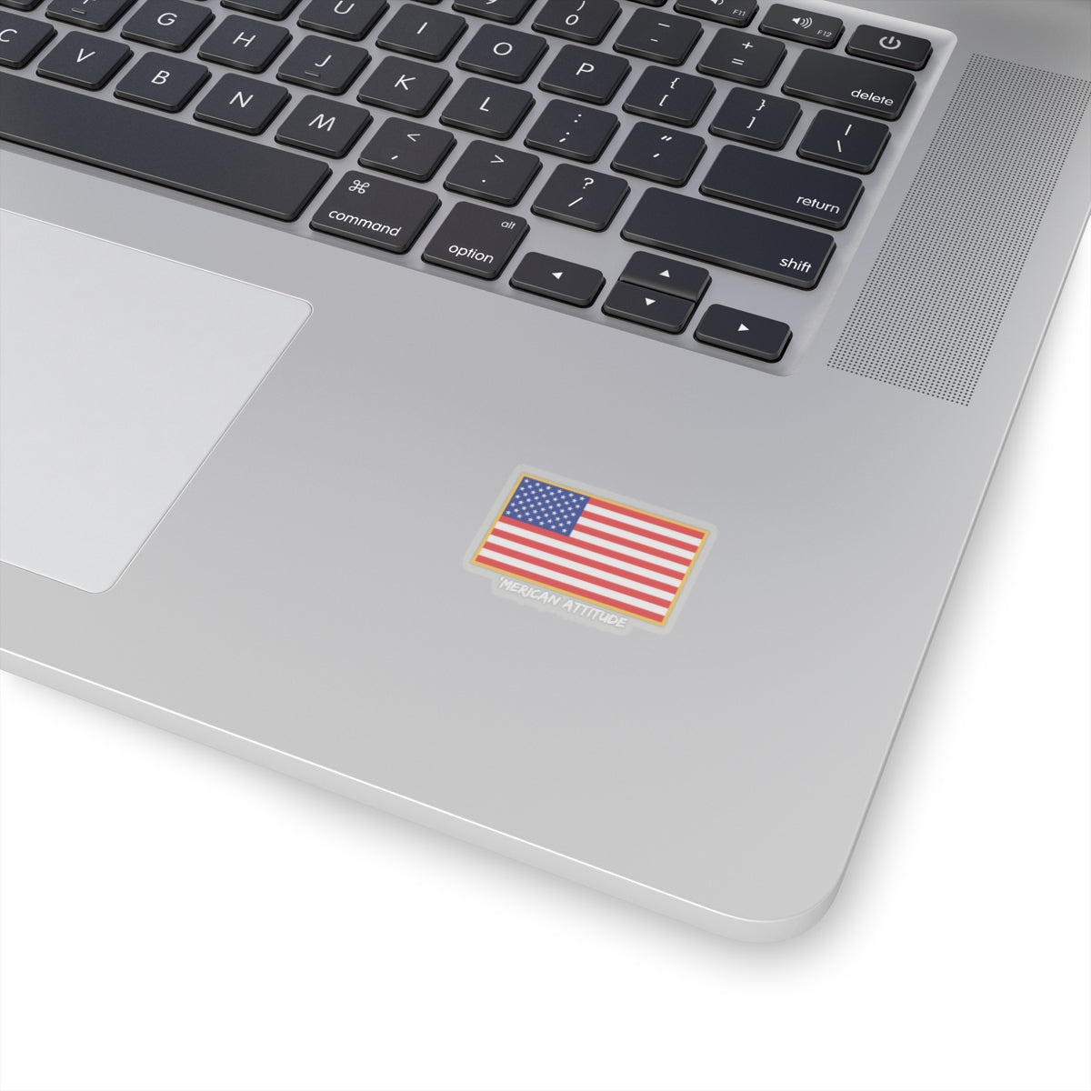 Old Glory Sticker (White)
