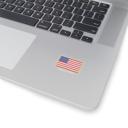 Old Glory Sticker (White)