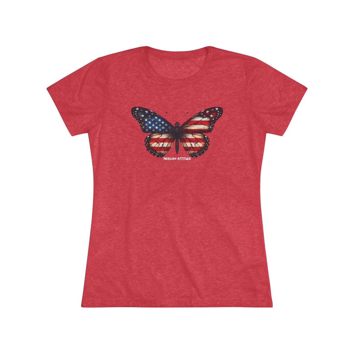 'Merican Butterfly 2 T-shirt (Women)
