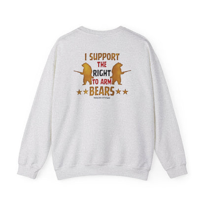 Support The Right To Arm Bears Sweatshirt