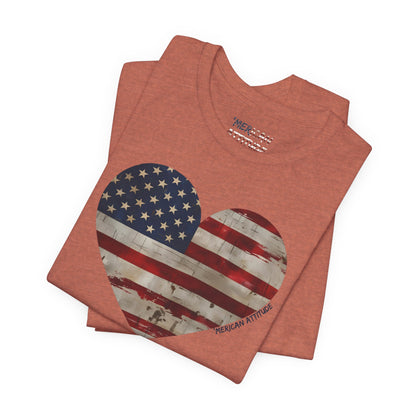 The Flag Is In Your Heart T-Shirt (Unisex)