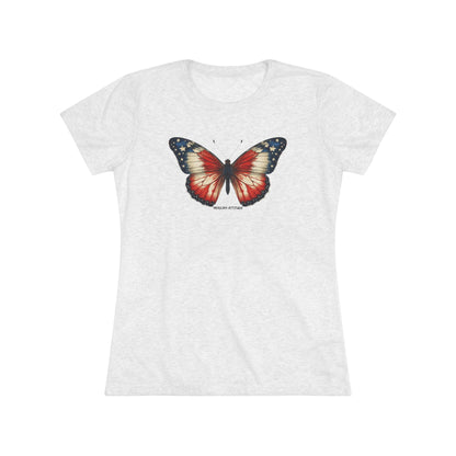 'Merican Butterfly 1 T-shirt (Women)