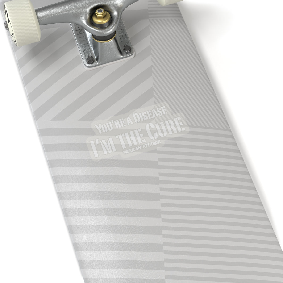 The Cure Sticker (White)
