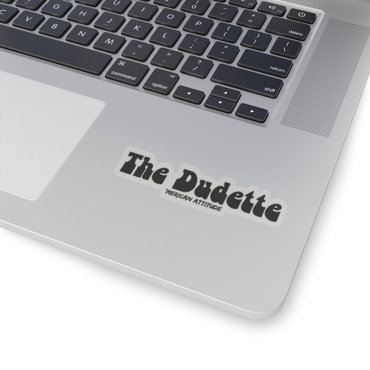 The Dudette Sticker (Black)