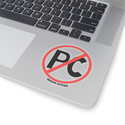 No PC Sticker (Black)