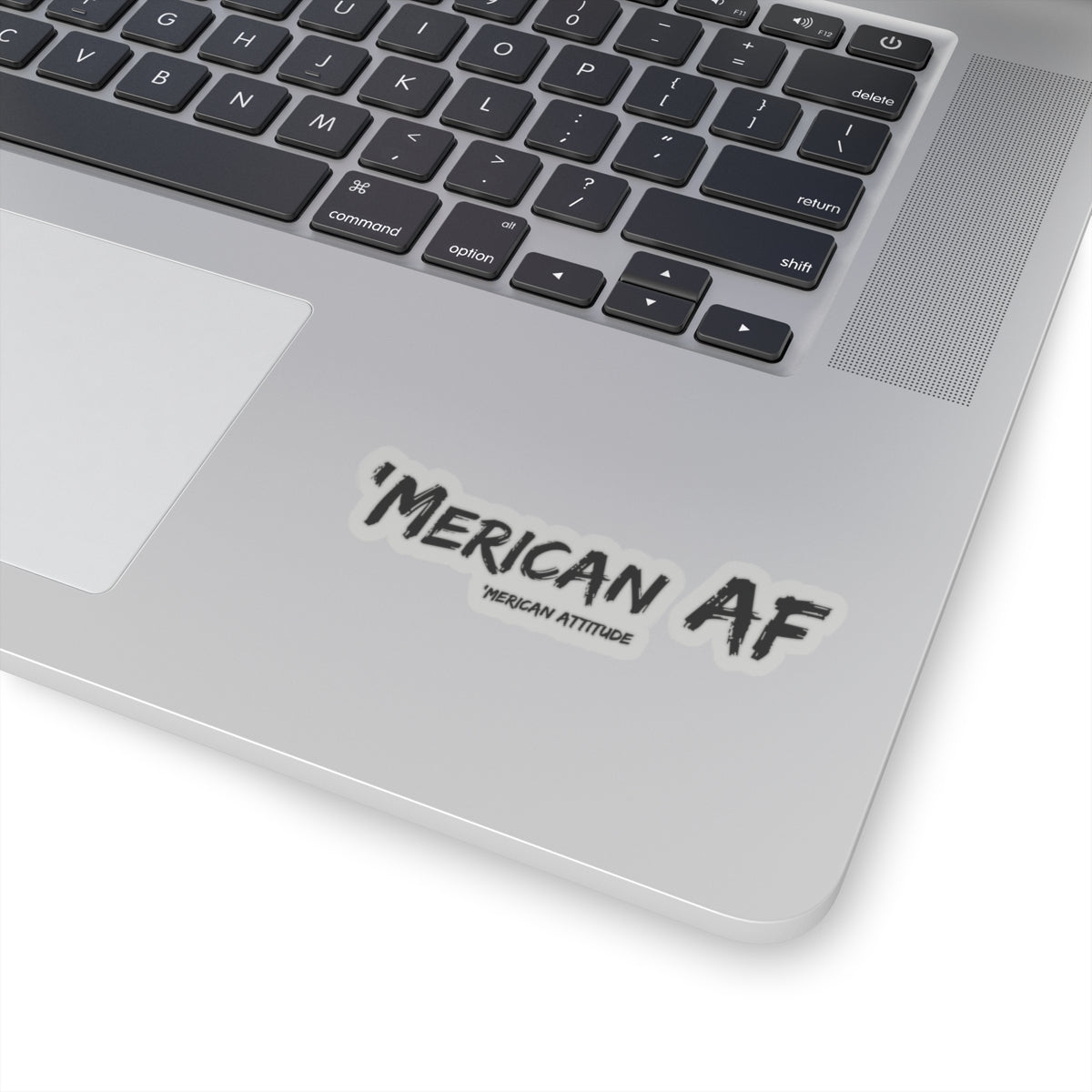 'Merican AF Sticker (Black)