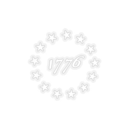1776 Sticker (White)
