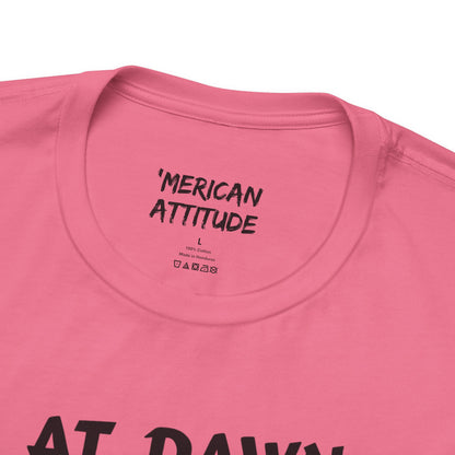 At Dawn We Ride (Golf) T-Shirt