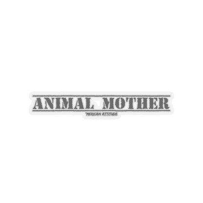 Animal Mother Sticker (Black)