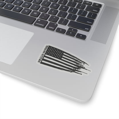 2A Flag Sticker (Black)