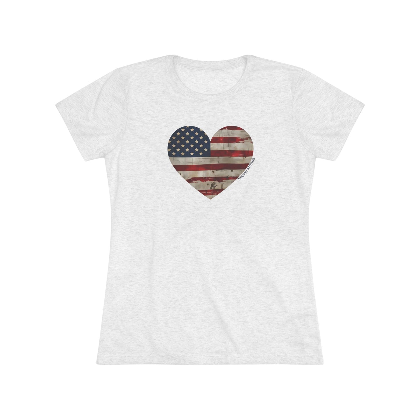 The Flag Is In Your Heart T-shirt (Women)