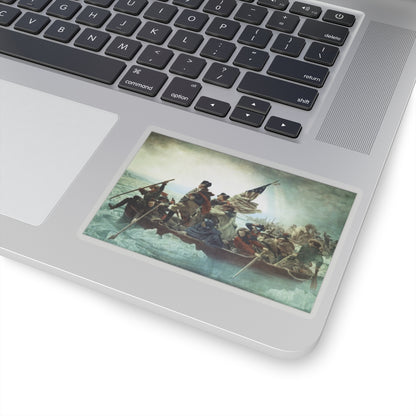 Christmas Night Crossing Sticker