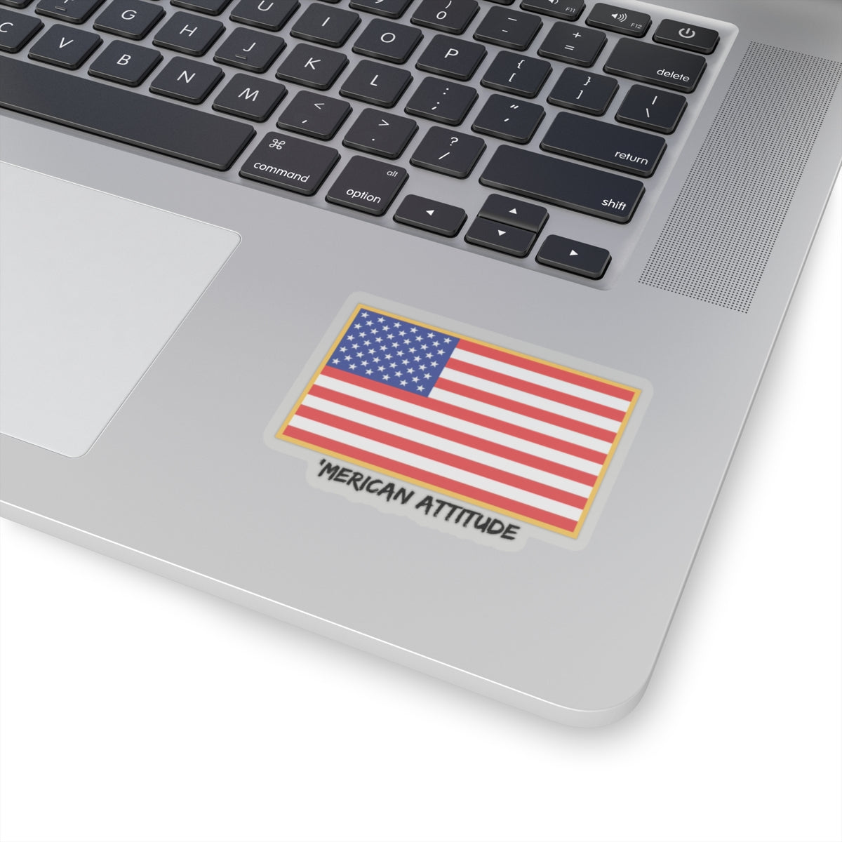 Old Glory Sticker (Black)