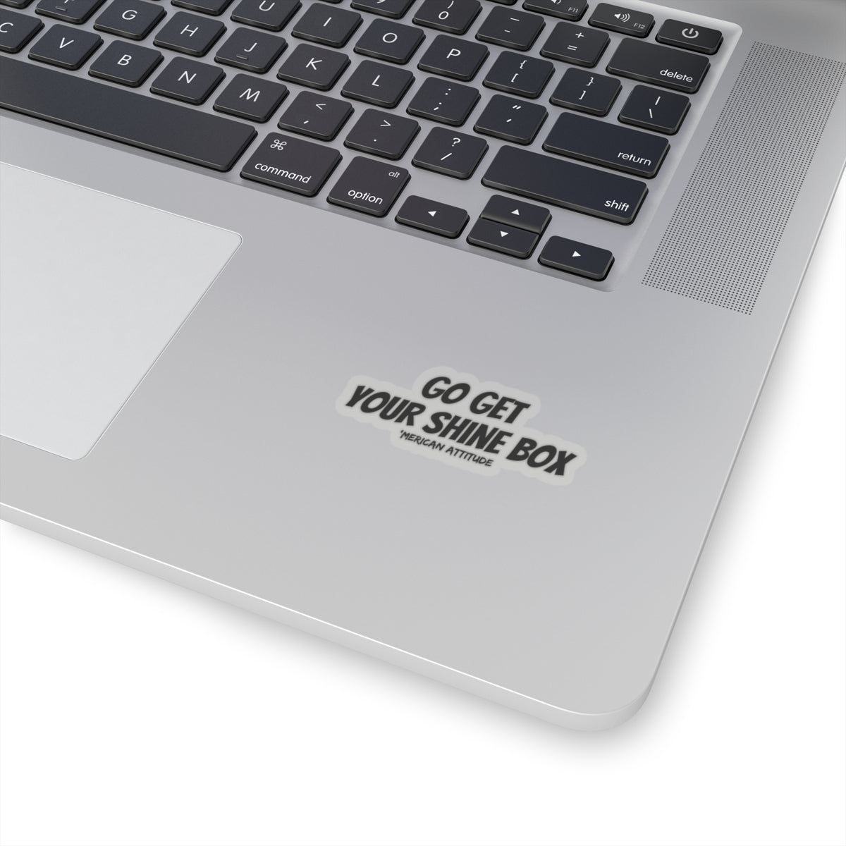 Shine Box Sticker (Black)