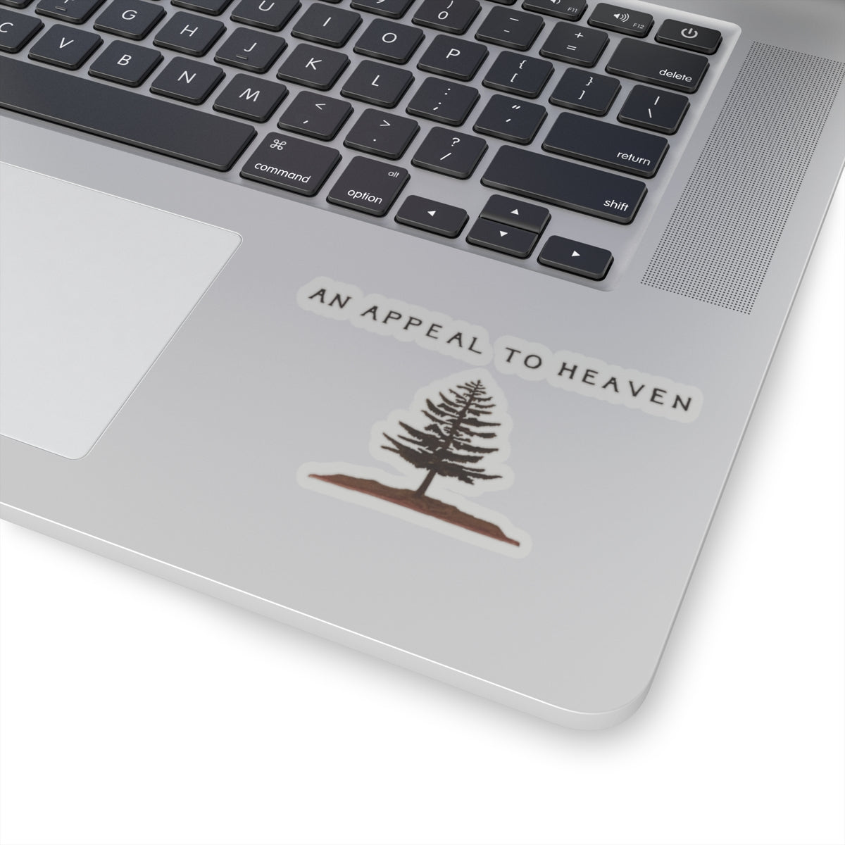 An Appeal To Heaven Sticker (Black)