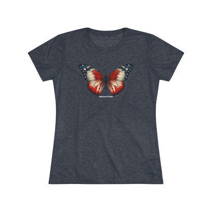 'Merican Butterfly 1 T-shirt (Women)