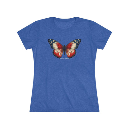 'Merican Butterfly 1 T-shirt (Women)