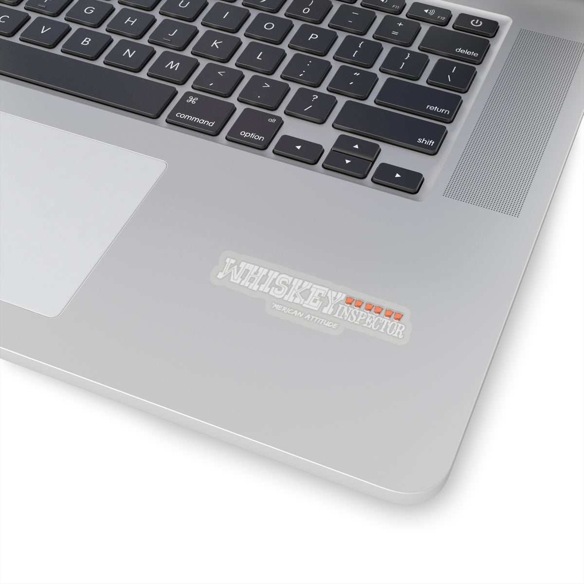 Whiskey Inspector Sticker (White)