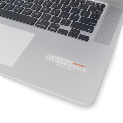 Whiskey Inspector Sticker (White)