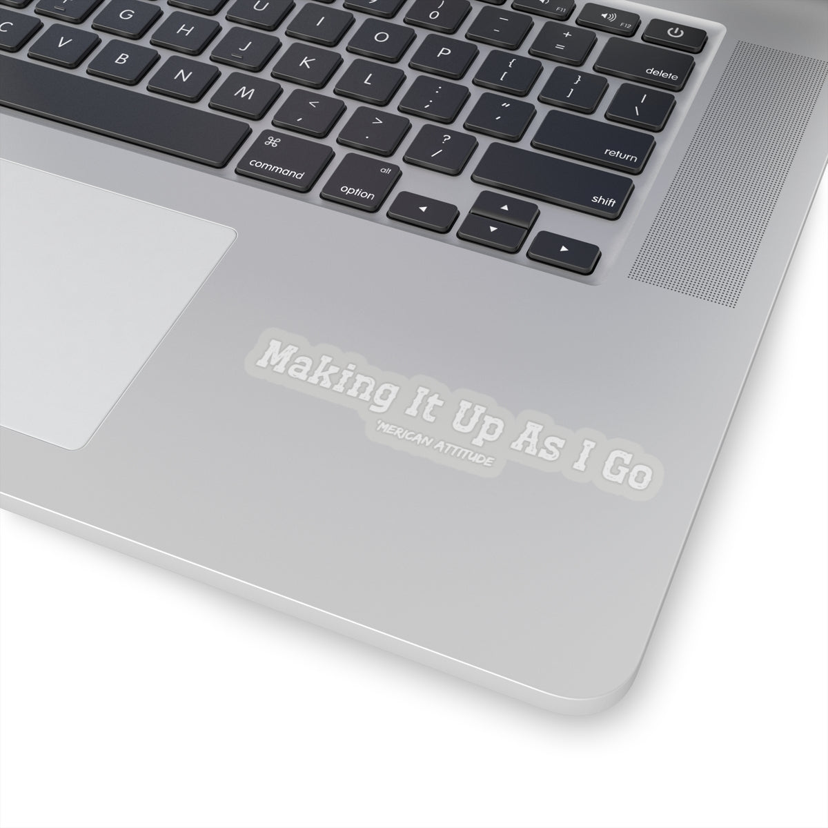 Making It Up Sticker (White)