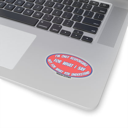 Responsible Sticker (Black)