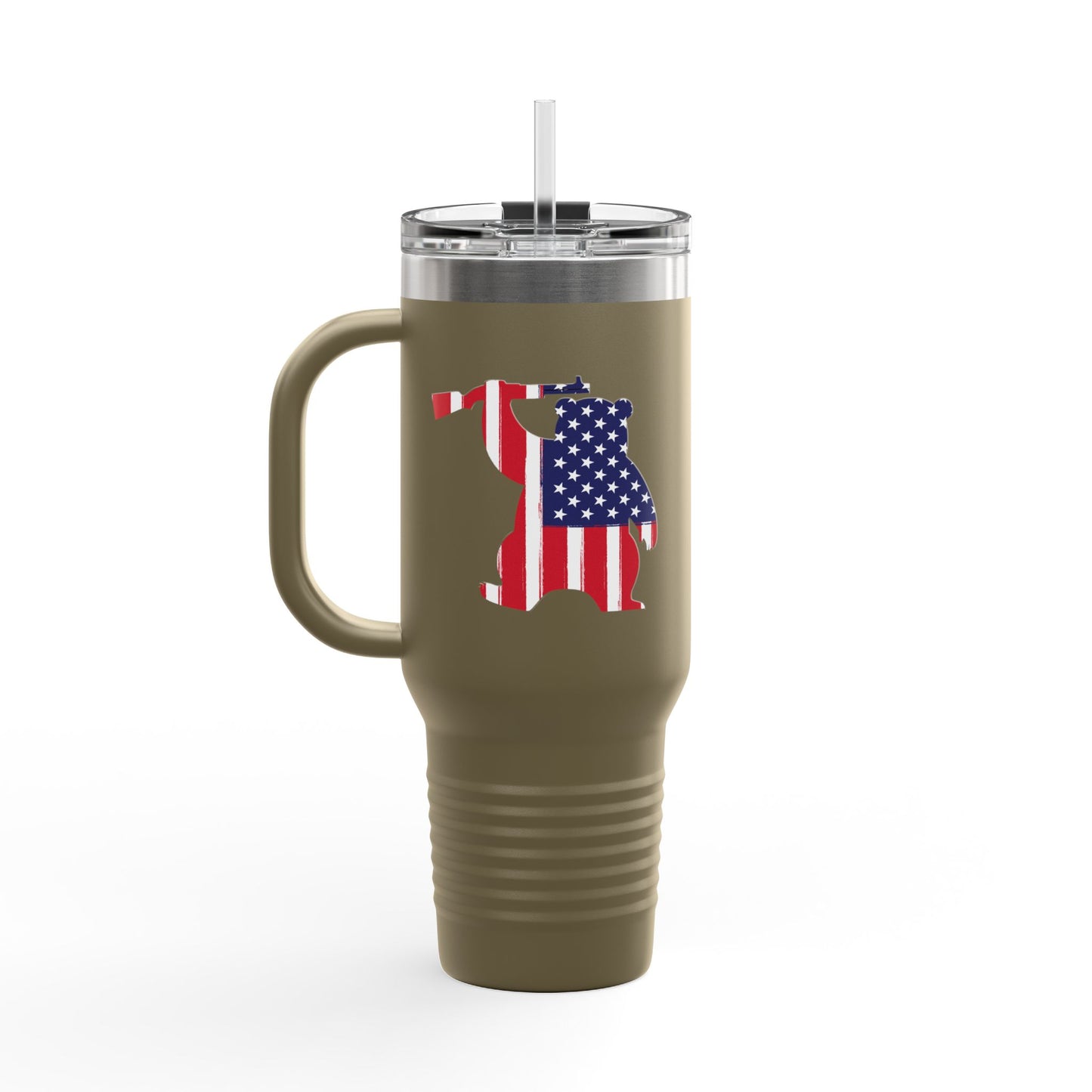 Bear Armed RW&B Tumbler (40oz)