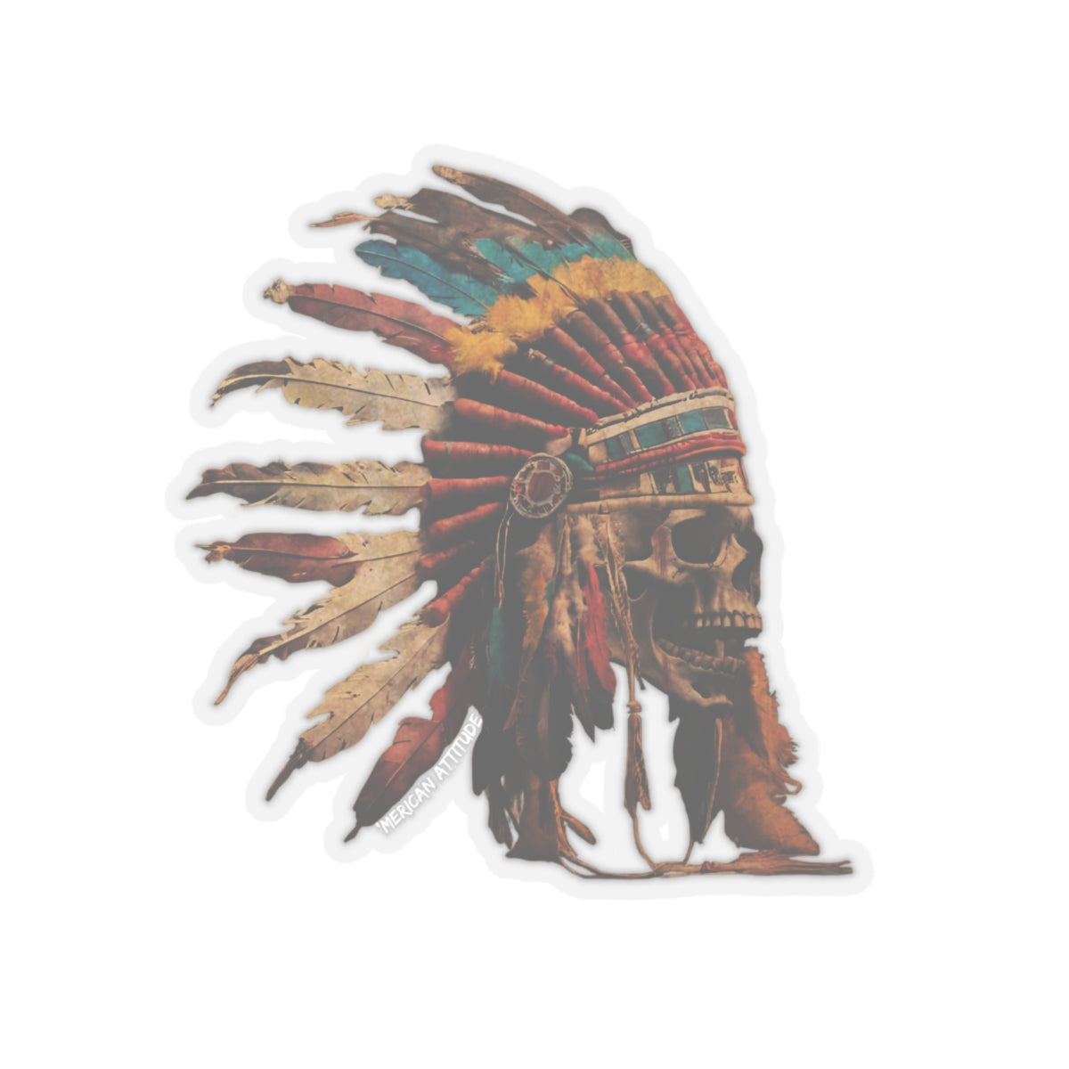 WARHORSE 3 Sticker (White)