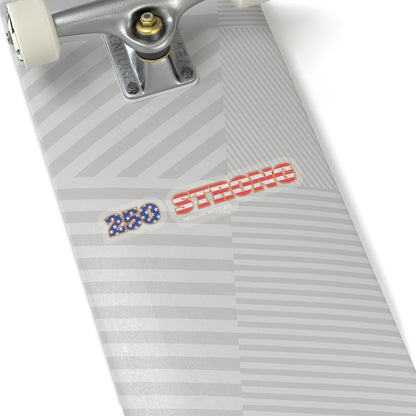 250 STRONG Sticker 1 (White)