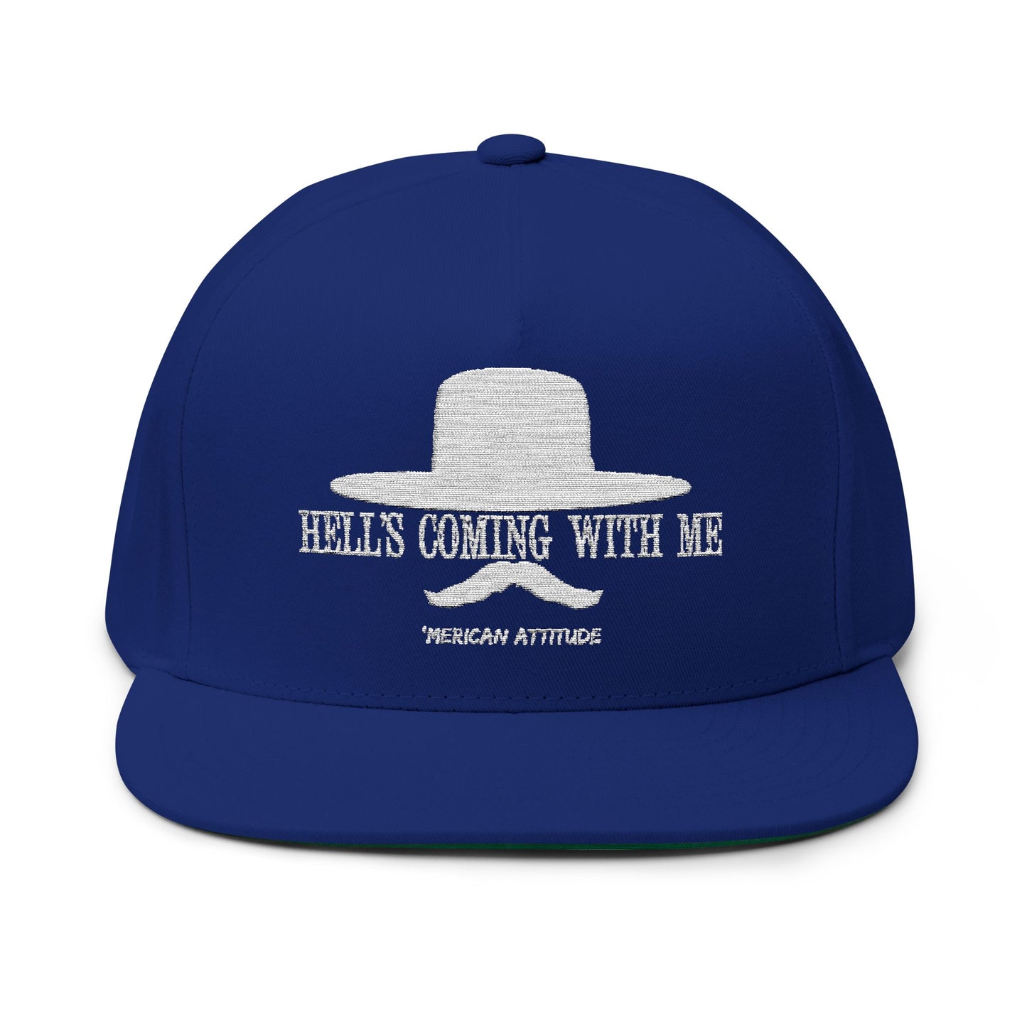 Hell's Coming With Me Flat Bill 2