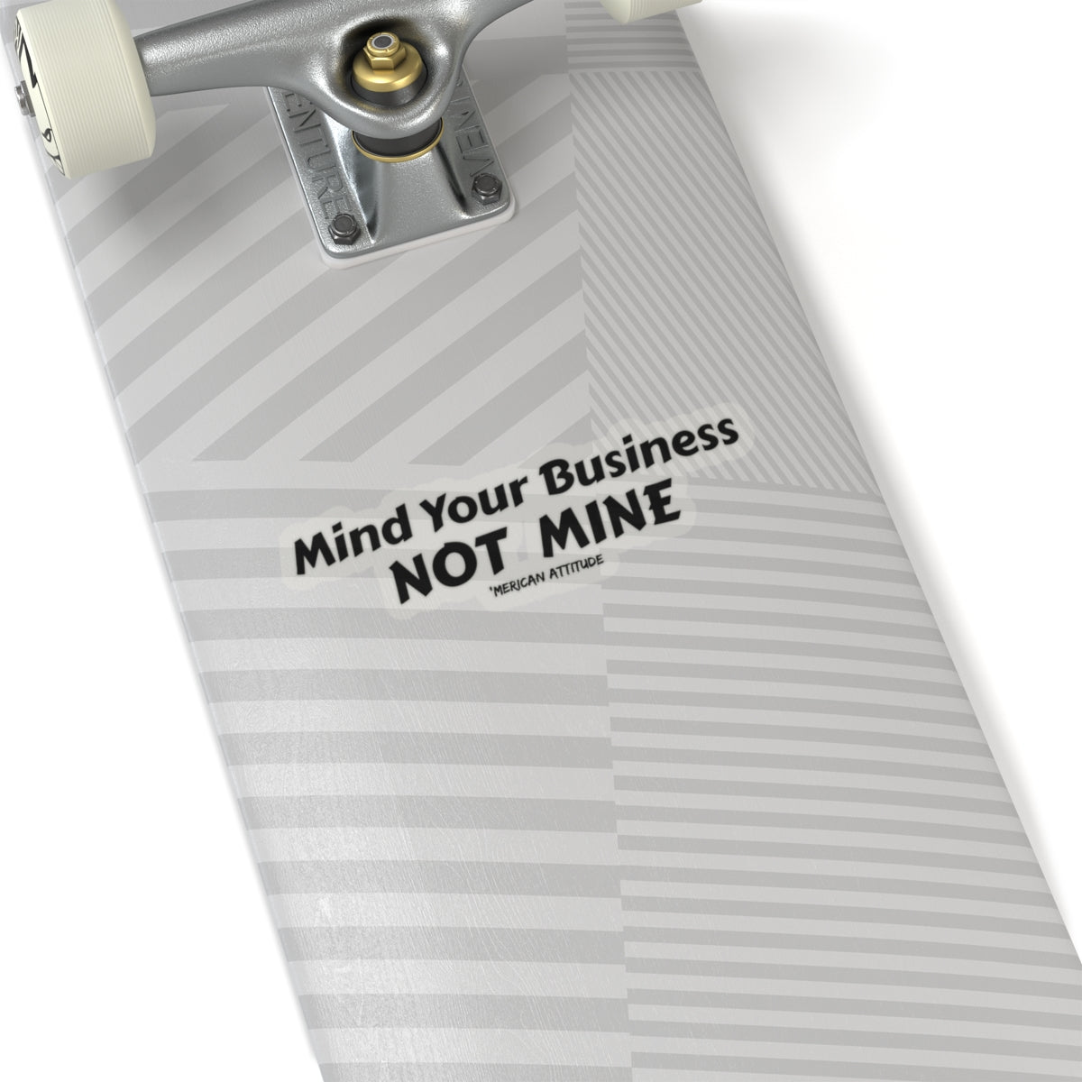 Mind Your Business Sticker (Black)