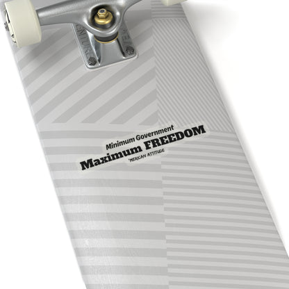 Max Freedom Sticker (Black)