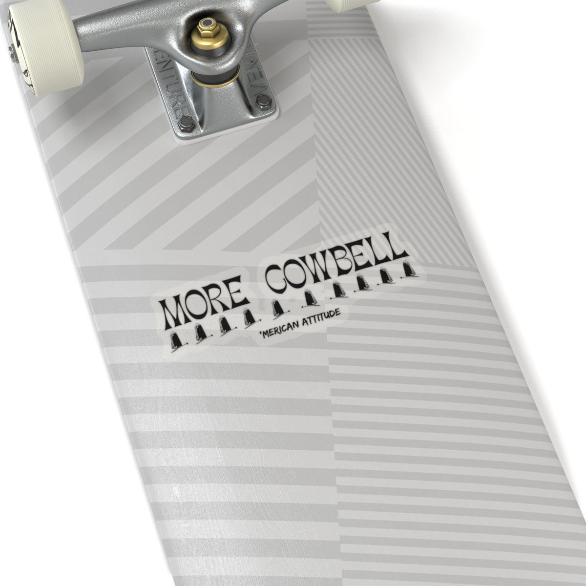 More Cowbell Sticker (Black)