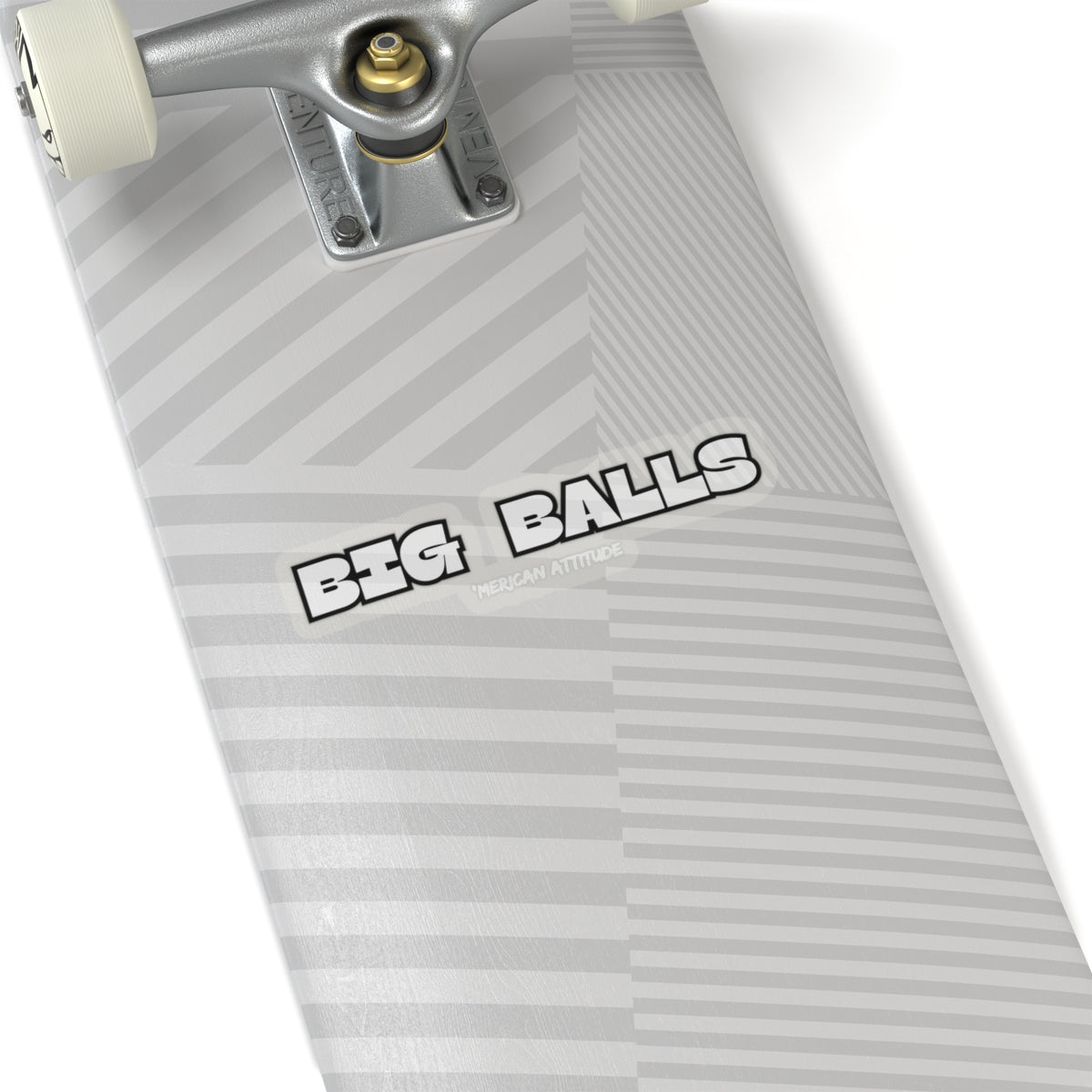 Big Balls Sticker (White)